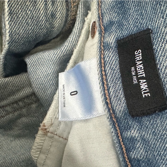 EXPRESS JEANS - Mom Jeans , Straight Leg Size 0 - Picture 8 of 9